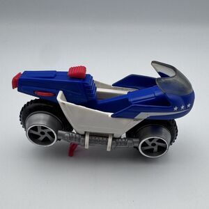 M.A.S.K Bullet Vehicle Blue Motorcycle Hovercraft Kenner Mask Vintage 1987